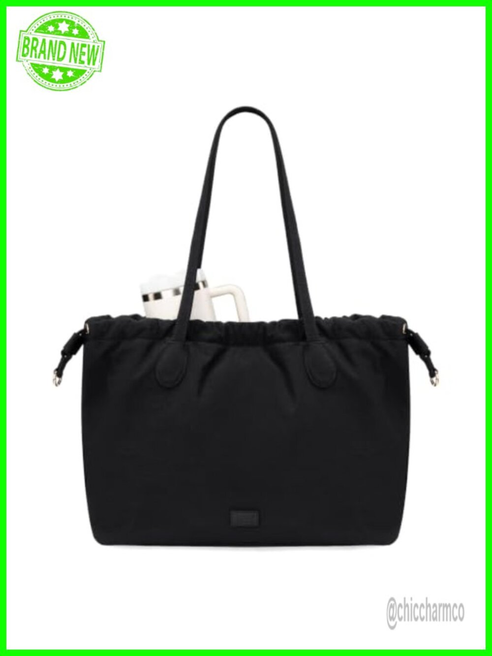 Waterproof Nylon Large Tote Bag Work Laptop Shoulder Bag
